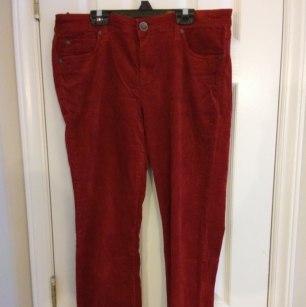 Red Corduroy Pants